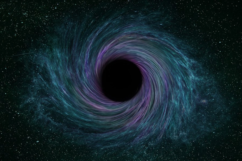 В центрах галактик могут возникнуть пробки из черных дыр