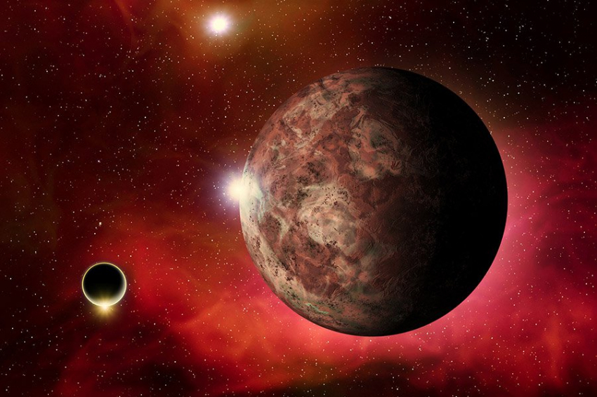 На скалистой суперземле впервые обнаружен намек на атмосферу