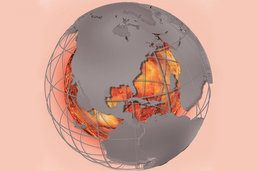 GRL: странные сгустки глубоко внутри Земли могли создать тектонику плит