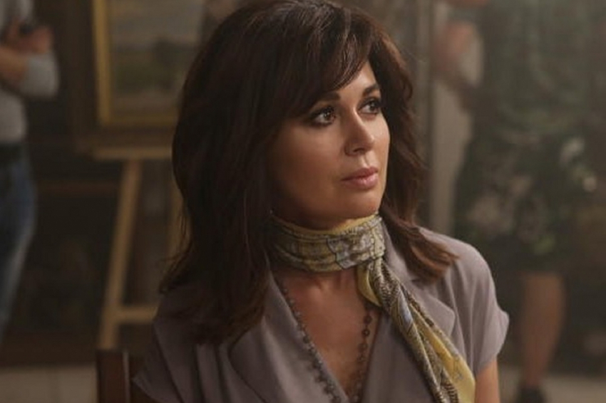 Младшая дочь Анастасии Заворотнюк пришла к могиле с отцом Петром Чернышевым