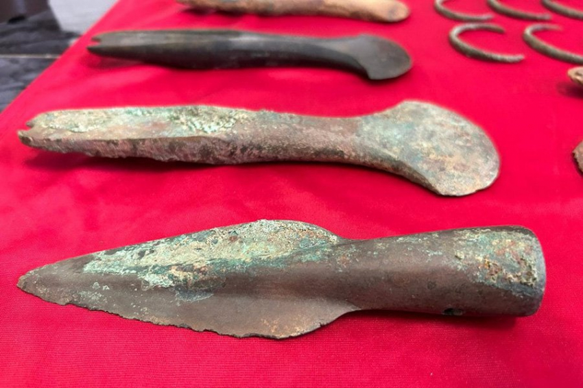 Уникальный клад бронзового века возрастом 3500 лет обнаружен в Чехии