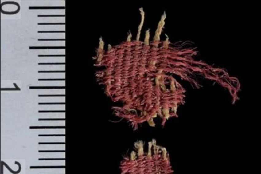 В Пещере черепов в Израиле обнаружена 4000-летняя окрашенная ткань