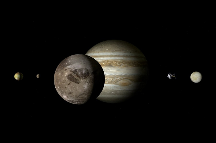 Scientific Reports: астероид сместил ось спутника Юпитера 4 млрд лет назад