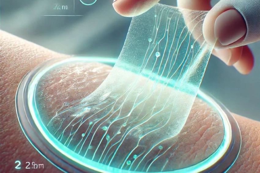 Учеными разработана "искусственная кожа", растворяющаяся после заживления ран